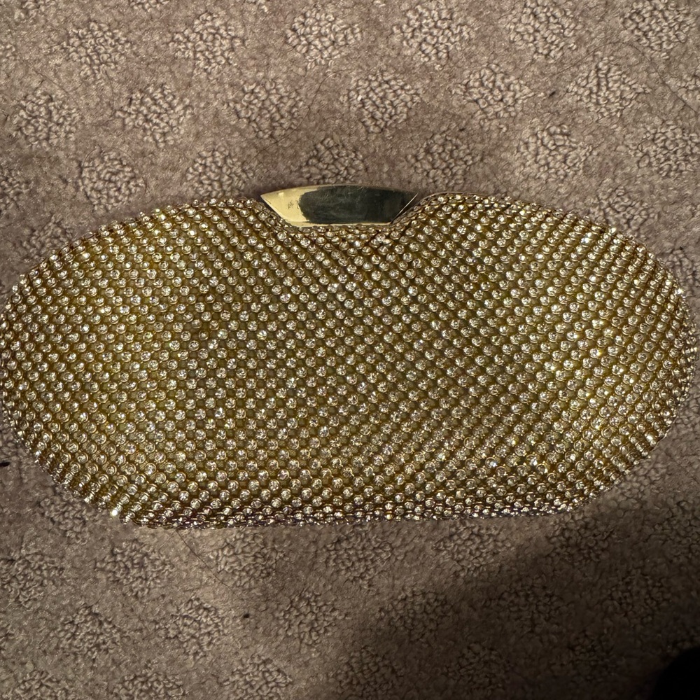 Rhinestone clutch
